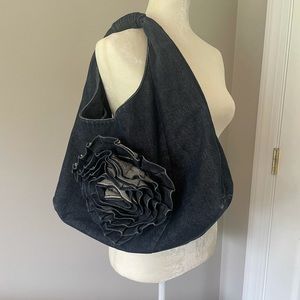 Denim handbag